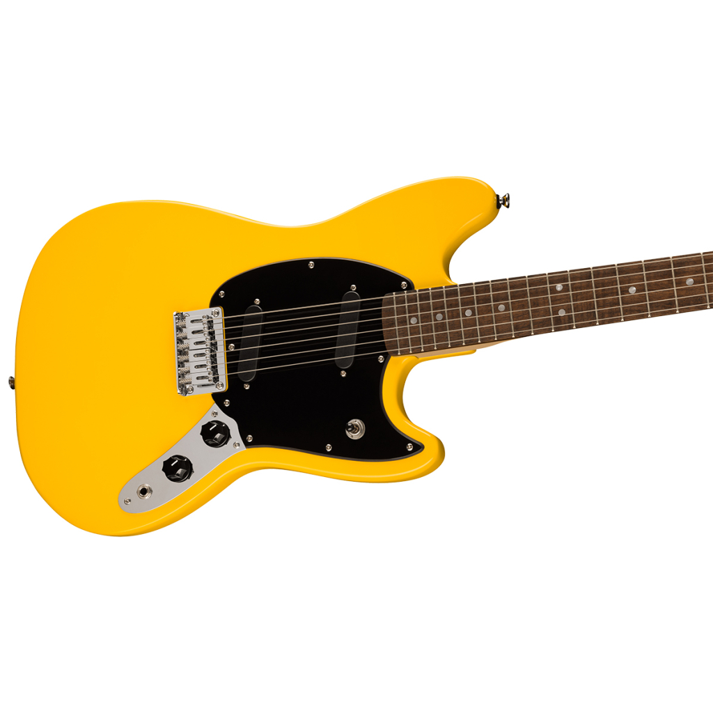 Електрогітара Squier by Fender Sonic Mustang LRL BPG Grafity Yellow (236361) - зображення 3