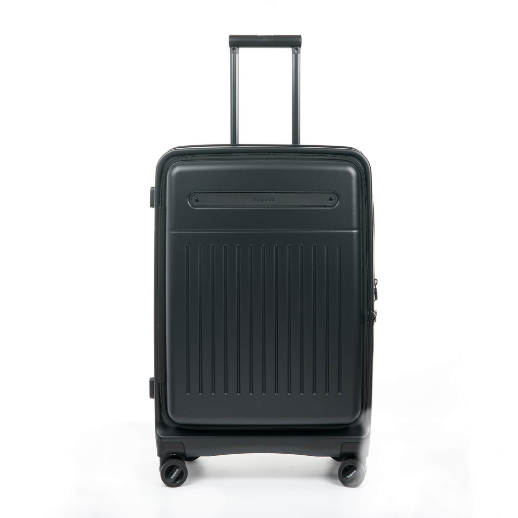 Валіза Bagland середня 72 л чорна (1140621765) - зображення 1