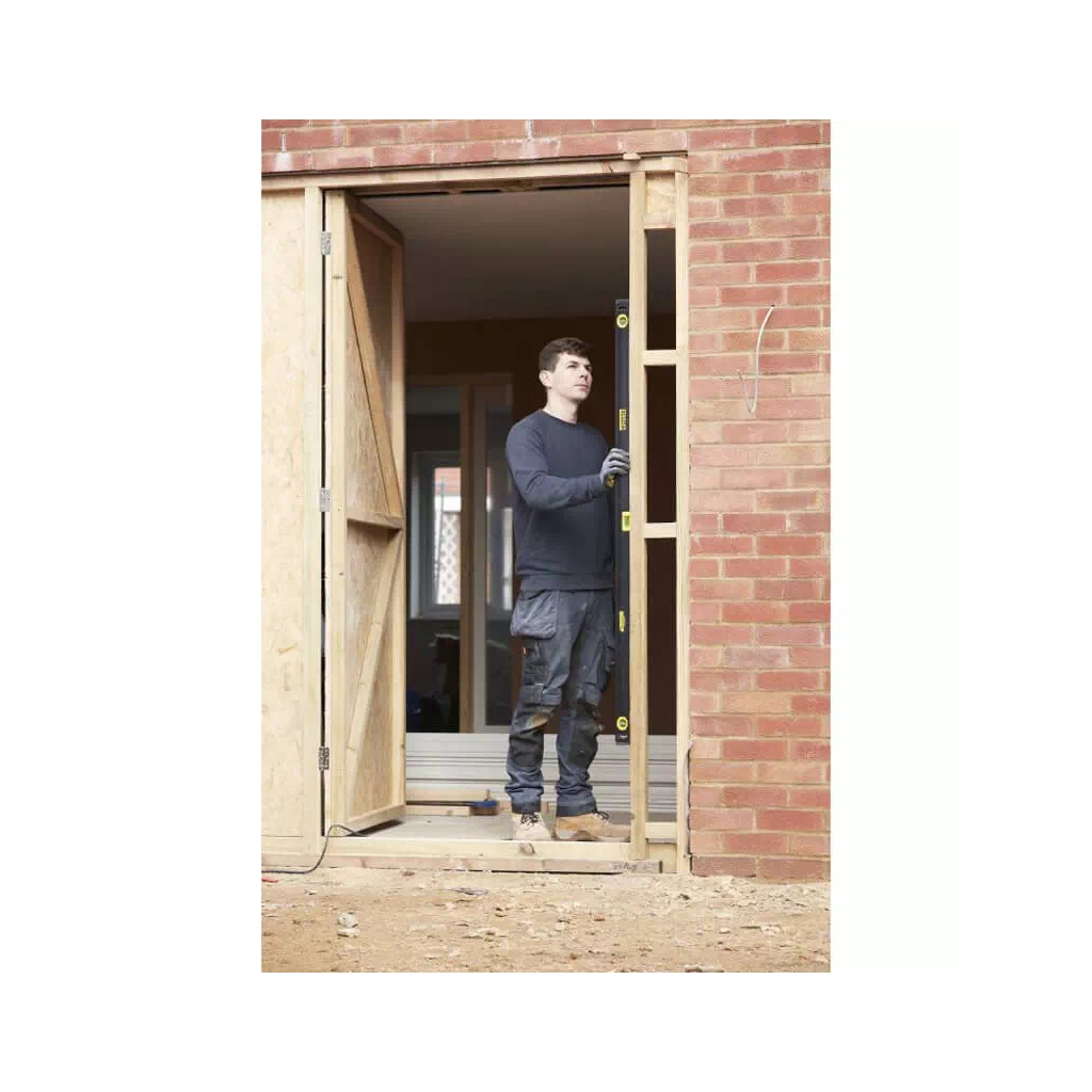 Рівень Stanley FatMax WATERFIT CLASSIC PRO, алюмінієвий каркас L=1500 мм, 3 капс. (FMHT42560-1) - зображення 4