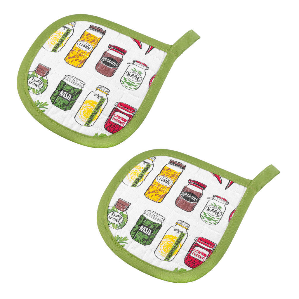 Кухонна прихватка Home Line Набір Спеції (салатовий) 20х20см (163502) - зображення 1