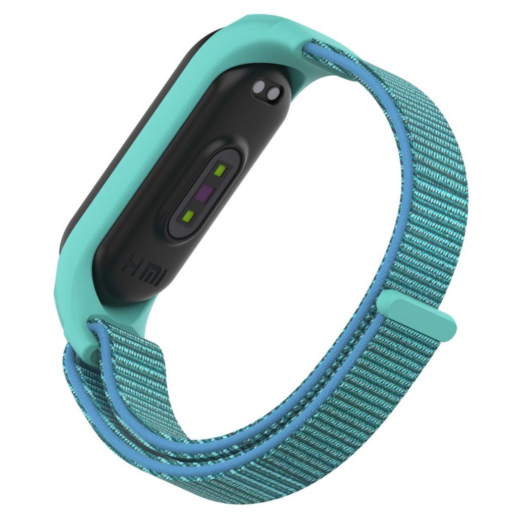 Ремінець до фітнес браслета Armorstandart Sport Loop для Xiaomi Mi Band 5 Mint (ARM56869) - зображення 3