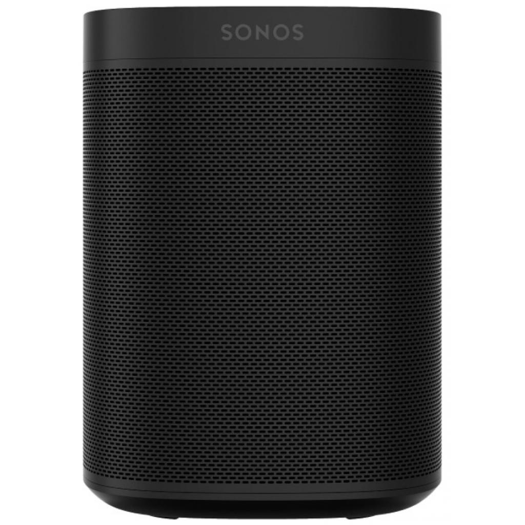 Акустична система Sonos One (Gen2) Black (ONEG2EU1BLK) - зображення 1