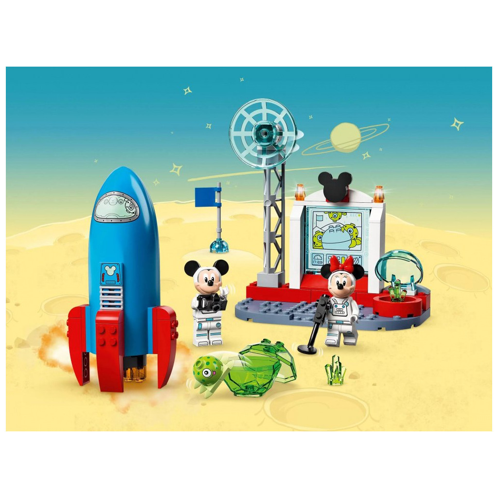 Конструктор LEGO Mickey and Friends Космічна ракета Мікі та Мінні 88 деталей (10774) - зображення 5