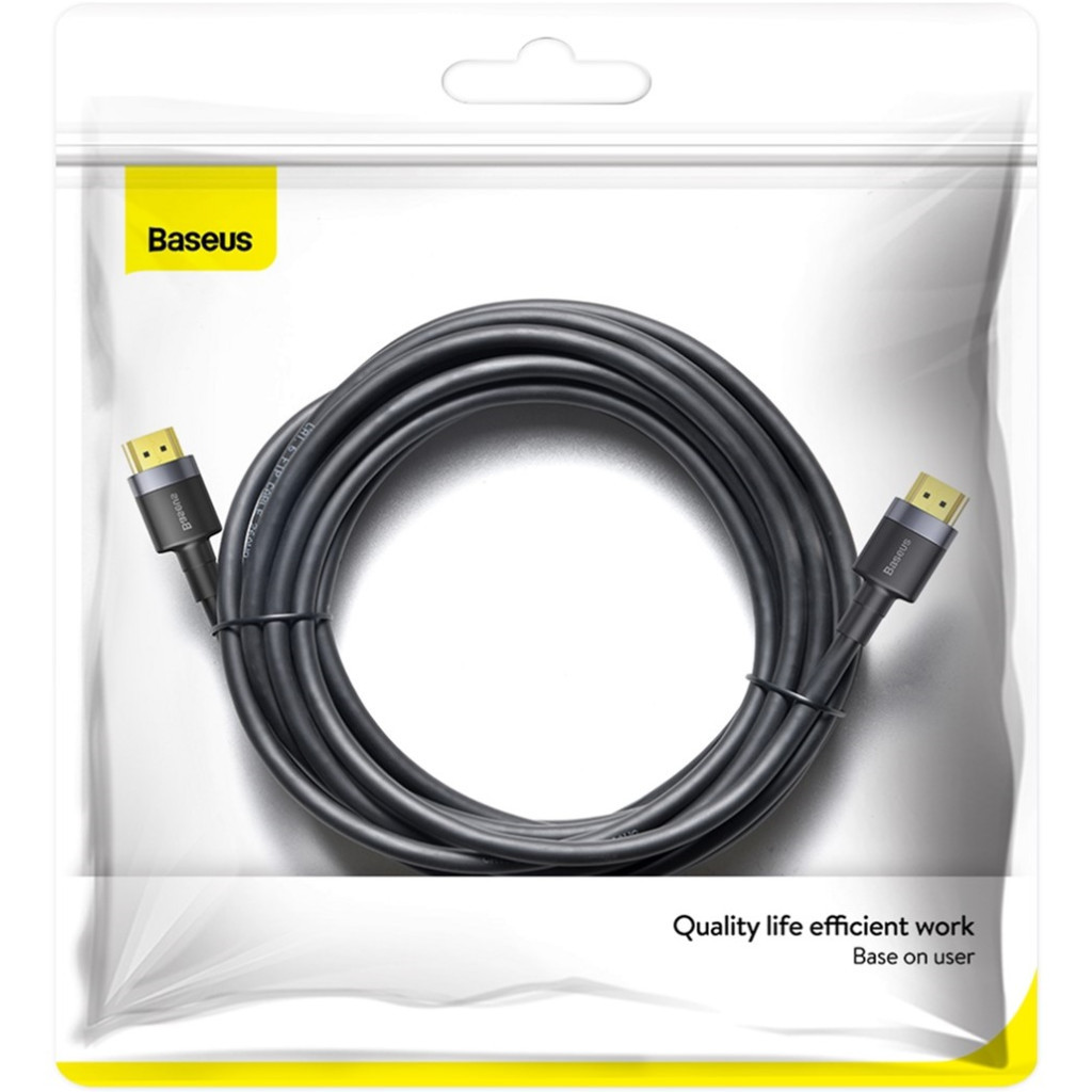 Кабель мультимедійний HDMI M to HDMI M 5.0m V2.0 Baseus (CADKLF-H01) - picture 9