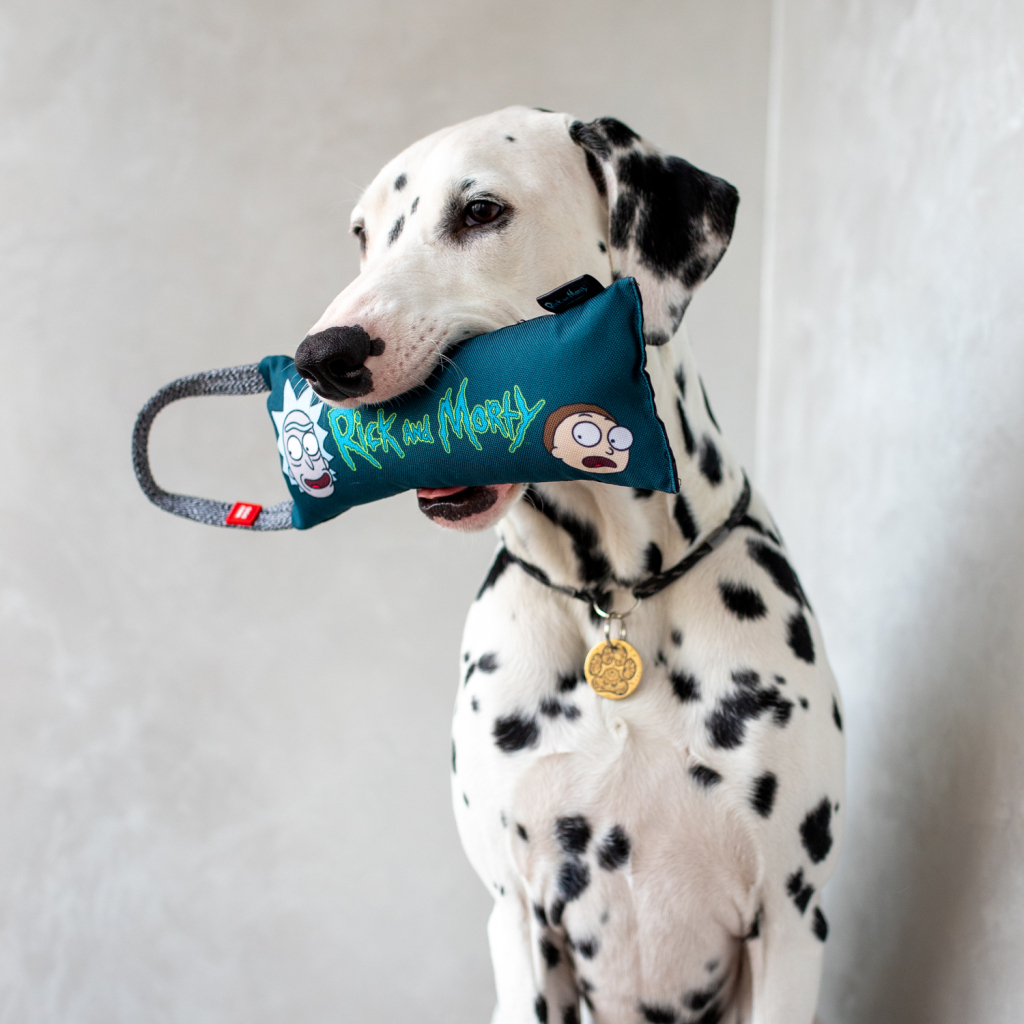 Іграшка для собак WAUDOG Fun "Рік і Морті 1" з пищалкою S (629-0280) - зображення 3