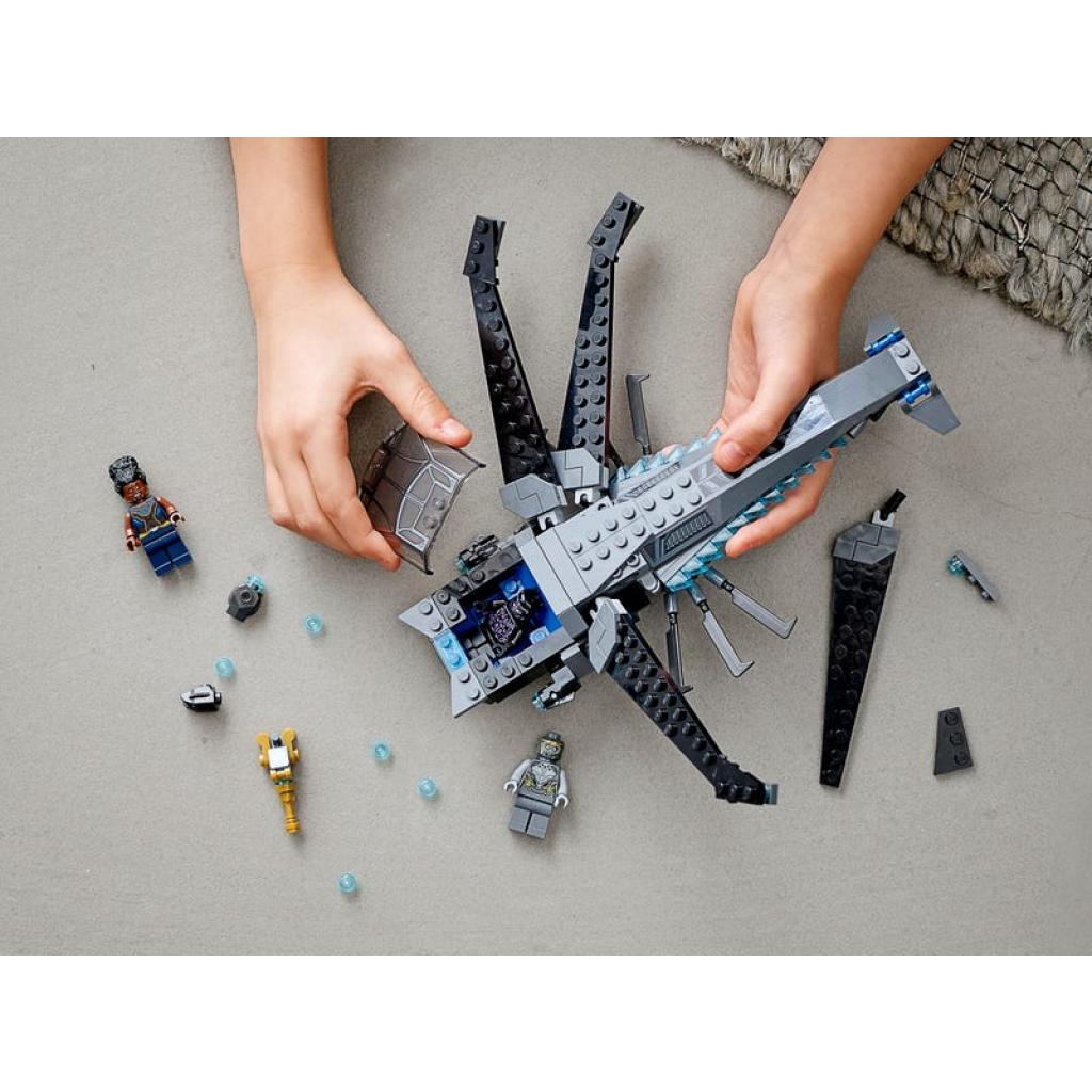 Конструктор LEGO Super Heroes Корабель Чорної Пантери «Дракон» 202 деталі (76186) - зображення 2