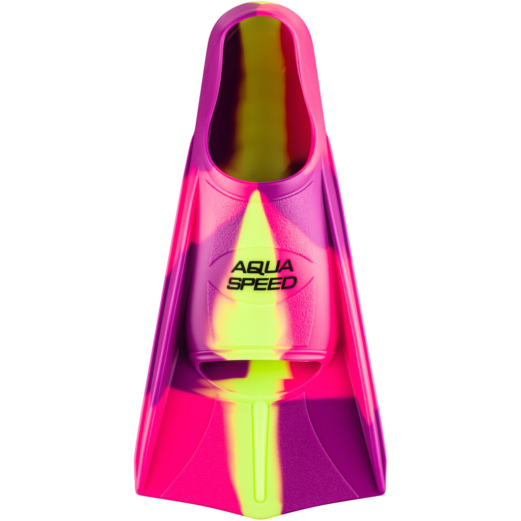 Ласти Aqua Speed Training Fins 137-93 7930 рожевий, фіолетовий, жовтий 31-32 (5908217679307) - зображення 2