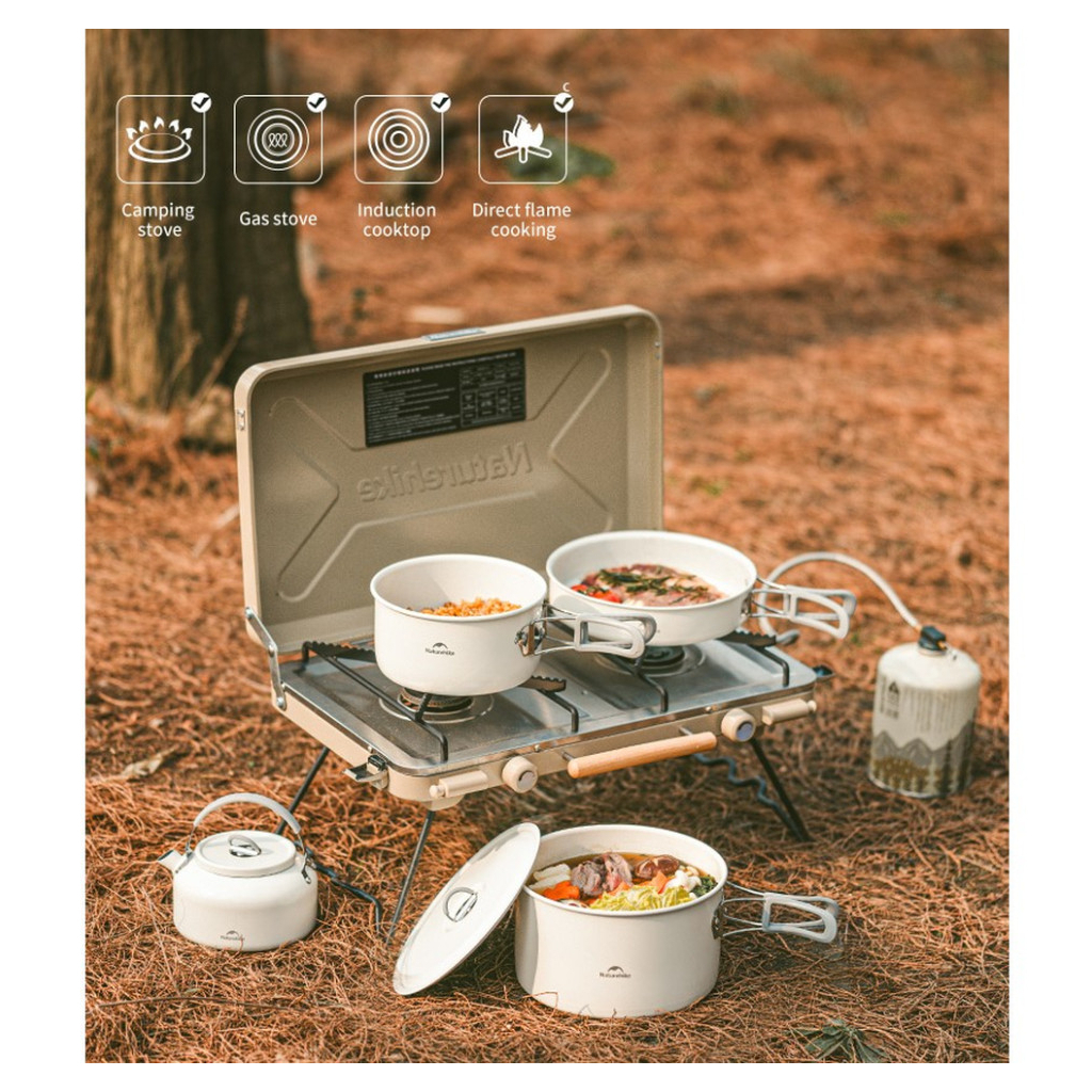 Котел туристичний Naturehike CNK2450CF013, 3 л, алюміній (6927595712450) - зображення 9