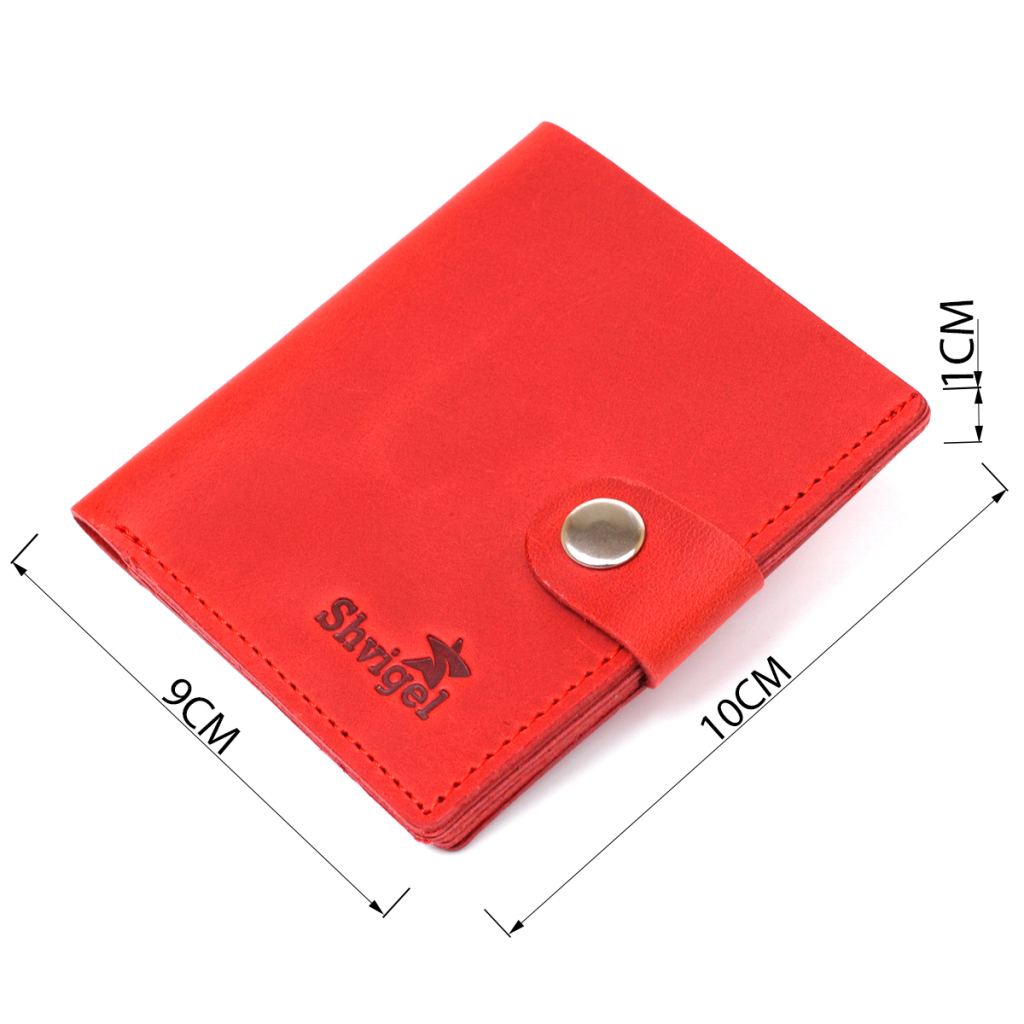 Портмоне Shvigel Червоне (16476) - зображення 3