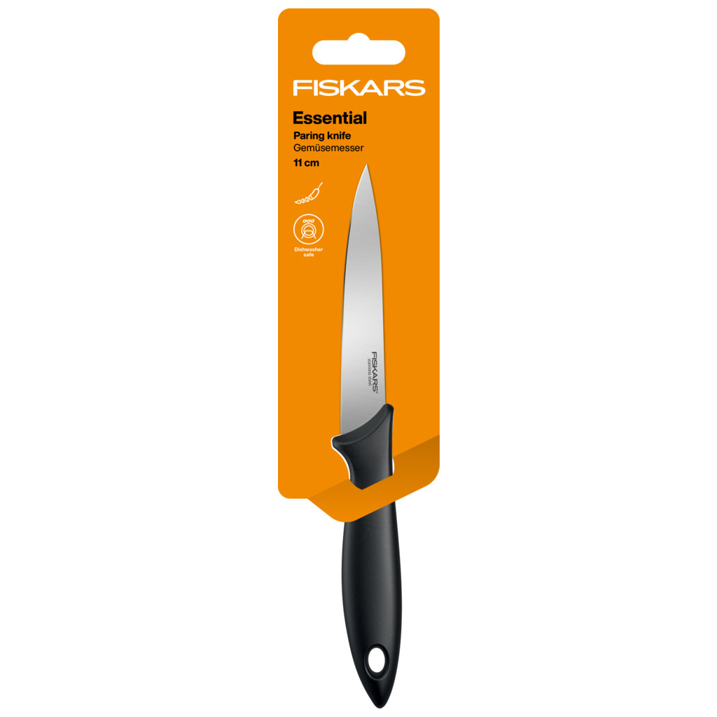 Кухонний ніж Fiskars Essential для коренеплодів 11 см (1065568) - зображення 3