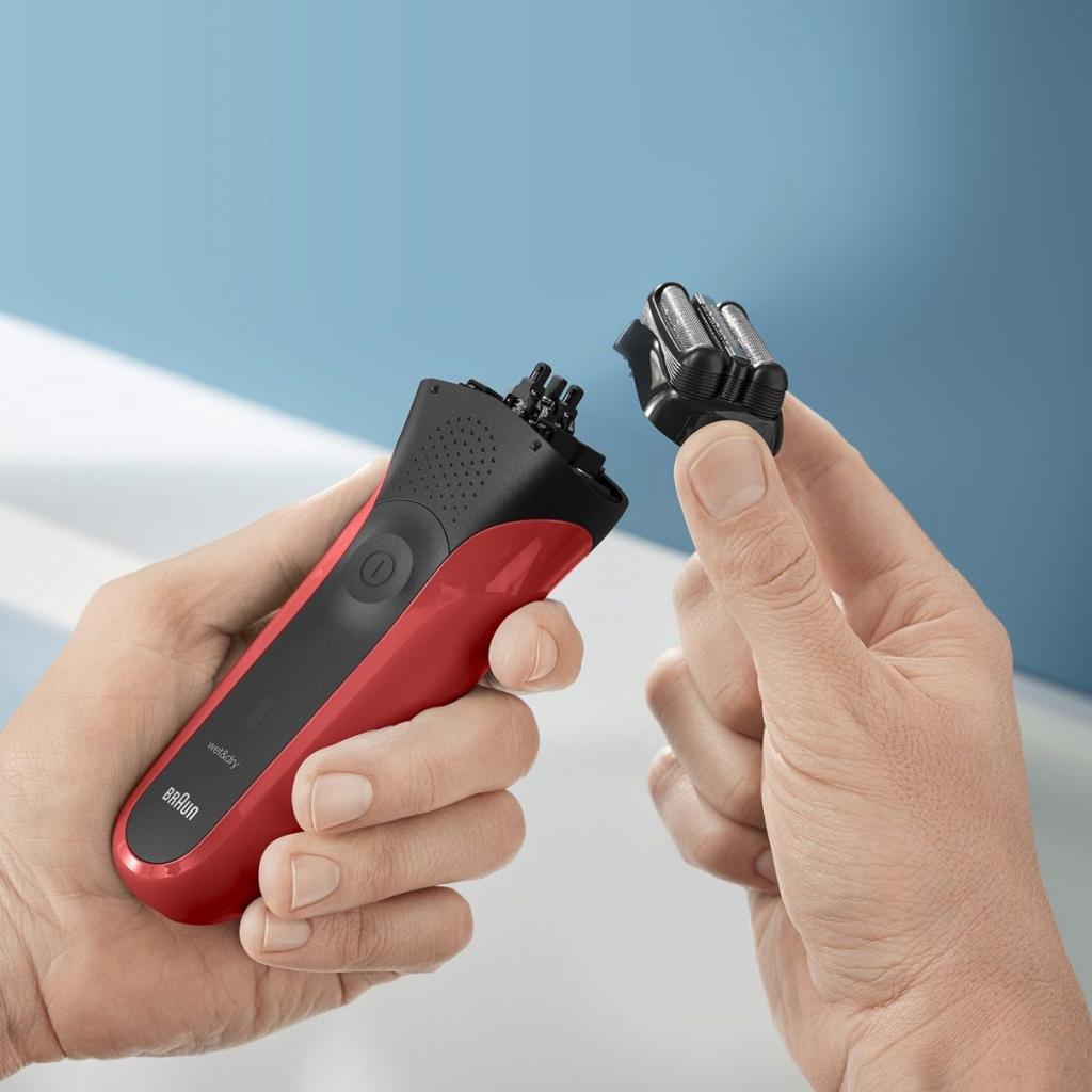Електробритва Braun Series 3 300 TS Red Gift Edition - зображення 4