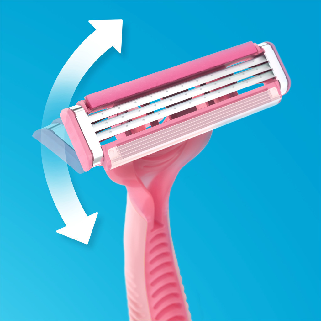 Бритва Gillette Simply Venus 3 4 шт. (7702018465675/8700216143608) - зображення 3
