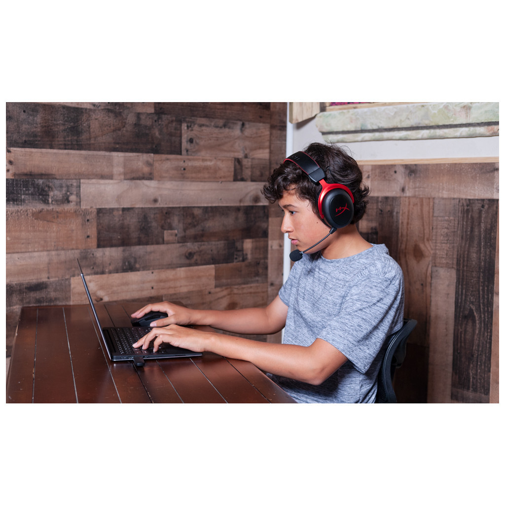 Навушники HyperX Cloud II Wireless Black-red (4P5K4AA) - зображення 11