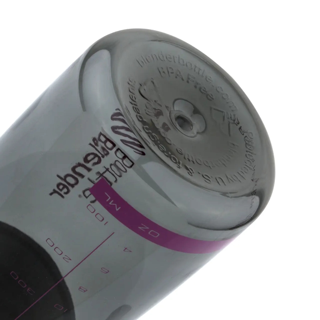 Шейкер спортивний BlenderBottle SportMixer 28oz/820ml Black/Plum (SM 28oz Black/Plum) - зображення 4