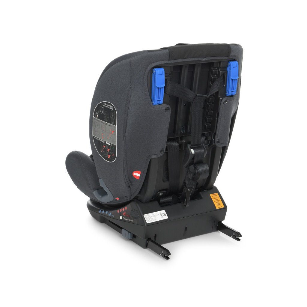 Автокрісло El Camino ME 1093 Memphis Iso-Fix (0-36кг) shadow black (ME 1093 shadow black) - зображення 9