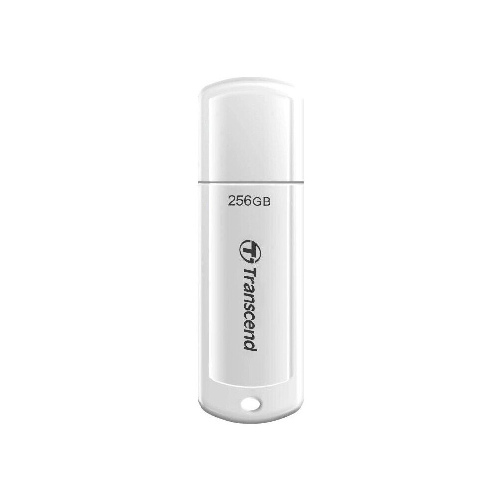 USB флеш накопичувач Transcend 256GB JetFlash 730 White USB 3.1 (TS256GJF730) - зображення 1