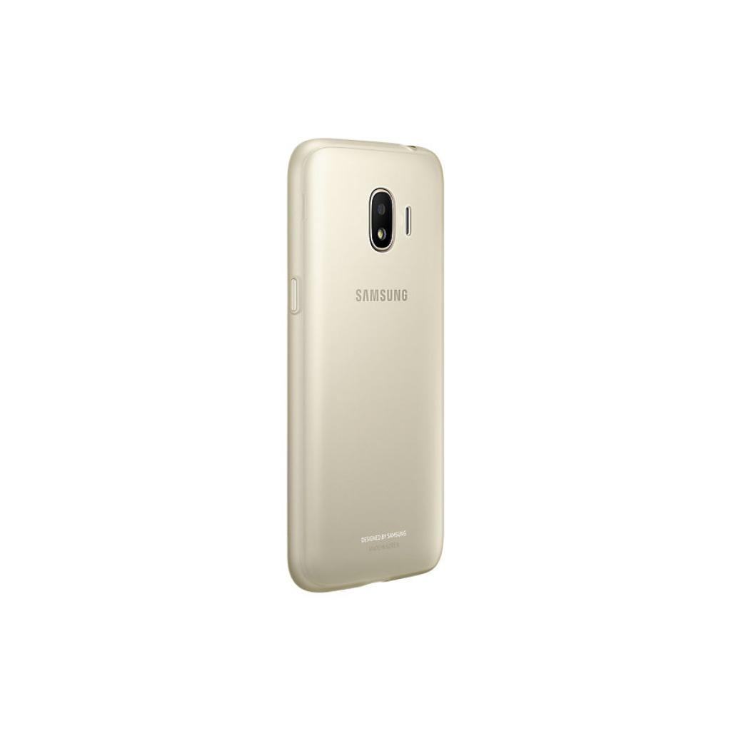 Чохол до мобільного телефона Samsung Galaxy J2 2018 (J250) Jelly Cover Gold (EF-AJ250TFEGRU) - зображення 9