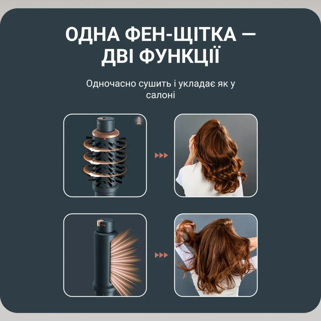 Фен-щітка Rowenta UB9920E0 - зображення 7