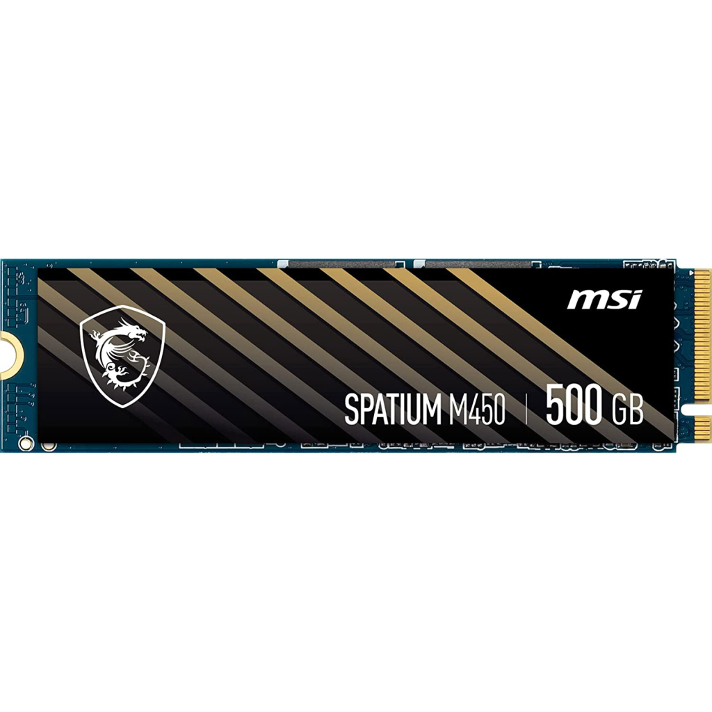 Накопичувач SSD M.2 2280 500GB SPATIUM M450 MSI (S78-440K190-P83) - зображення 1