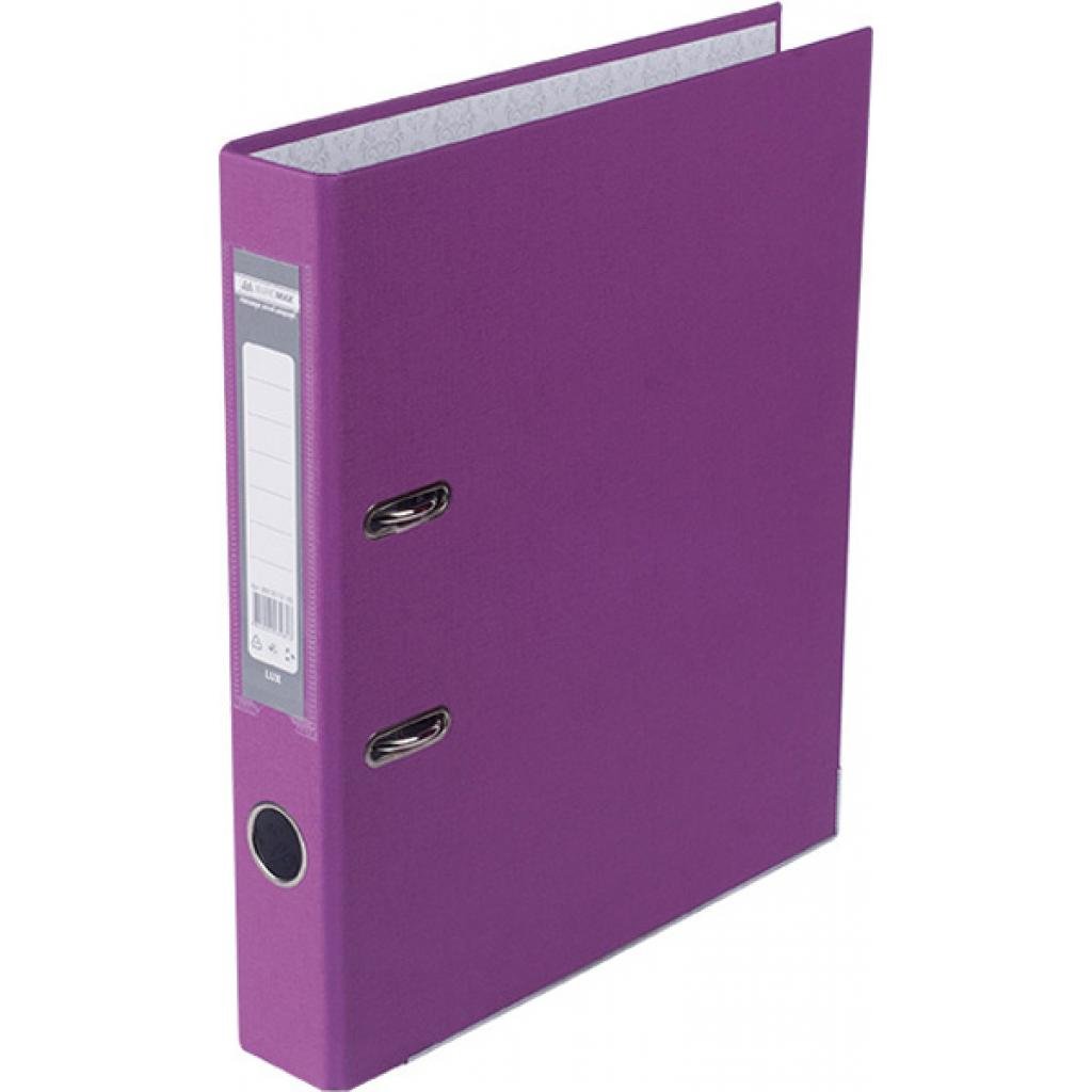Папка - реєстратор Buromax А4, 50мм, JOBMAX PP, lilac, built-up (BM.3012-26c) - зображення 1