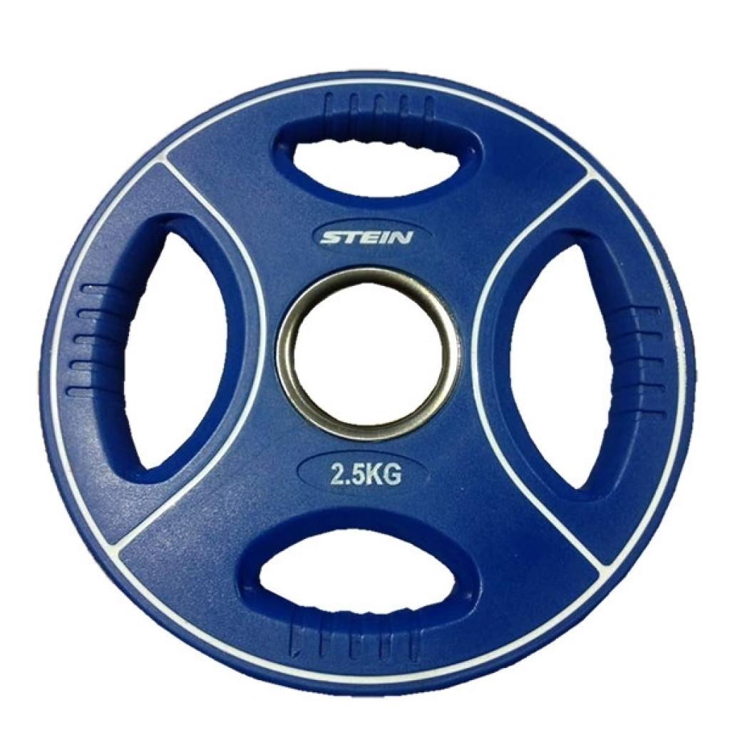 Диск для штанги Stein Поліуретановий 2,5 кг (DB6092-2.5) - зображення 1