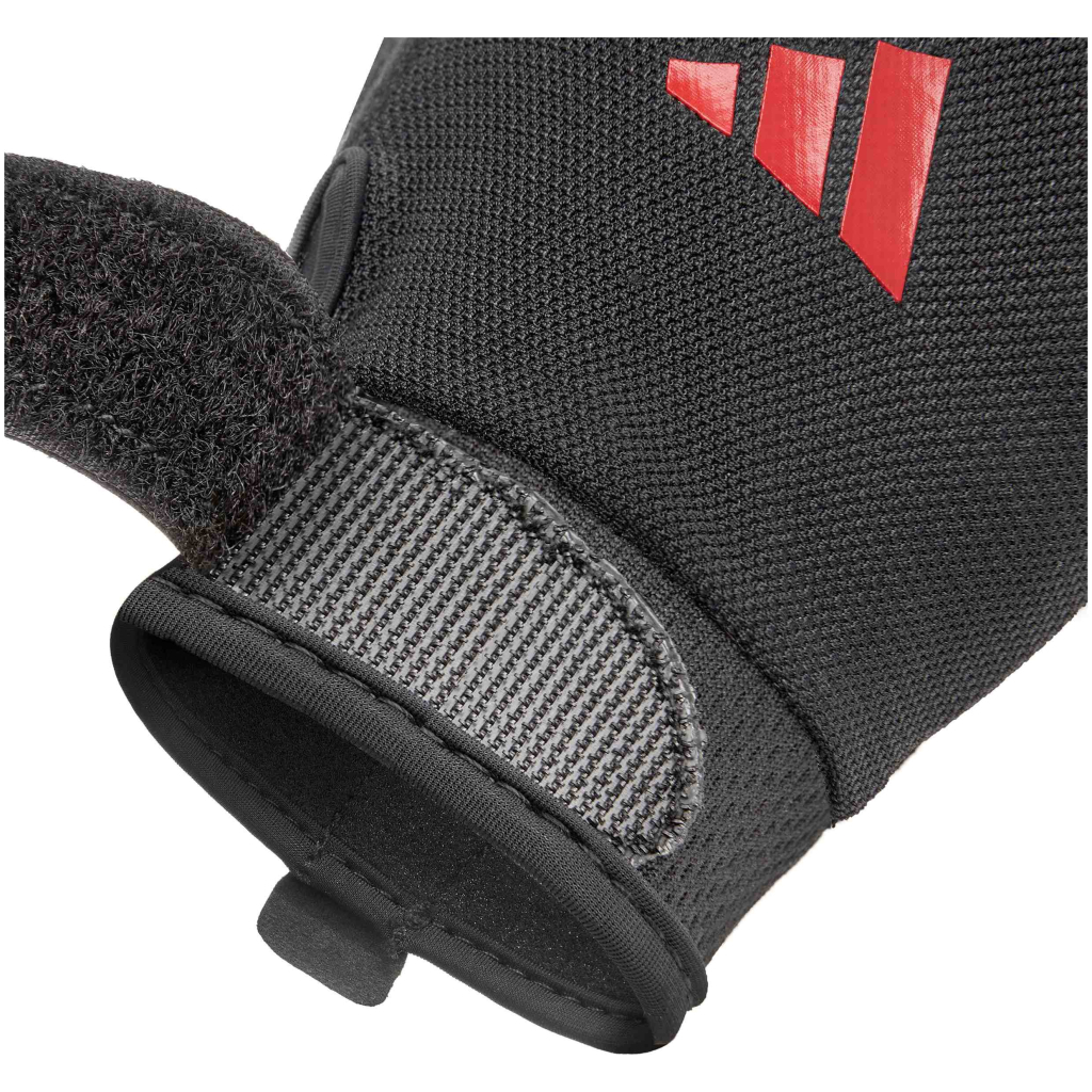 Рукавички для фітнесу Adidas Essential Training Gloves ADGB-15001RD чорний, червоний S (885652025843) - зображення 3