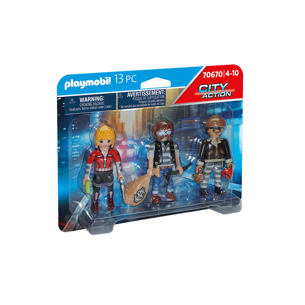 Конструктор Playmobil City action Набір фігур злодіїв (70670) - зображення 1