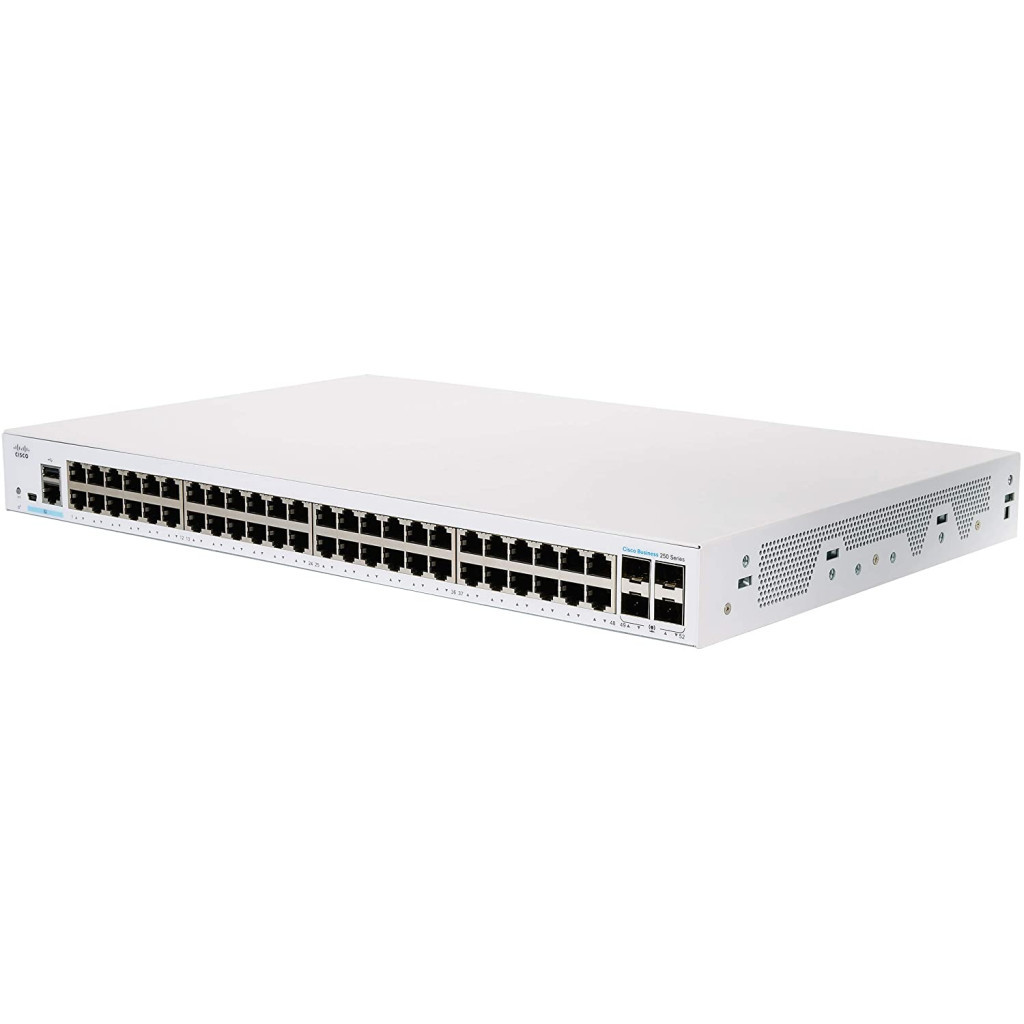 Комутатор мережевий Cisco CBS220-48T-4X-EU - зображення 1