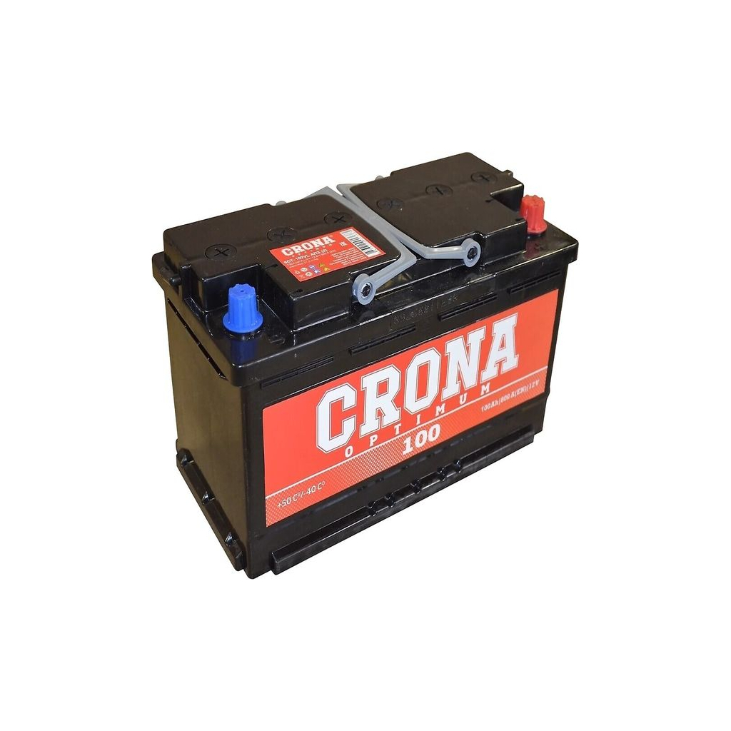 Акумулятор автомобільний CRONA 100Ah Ев (600 73 04) - зображення 1