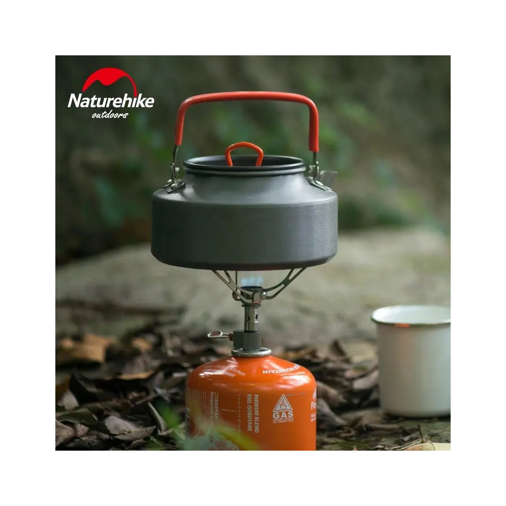 Чайник туристичний Naturehike NH17C020-H 1,1 л алюміній сірий (6927595723302) - зображення 6