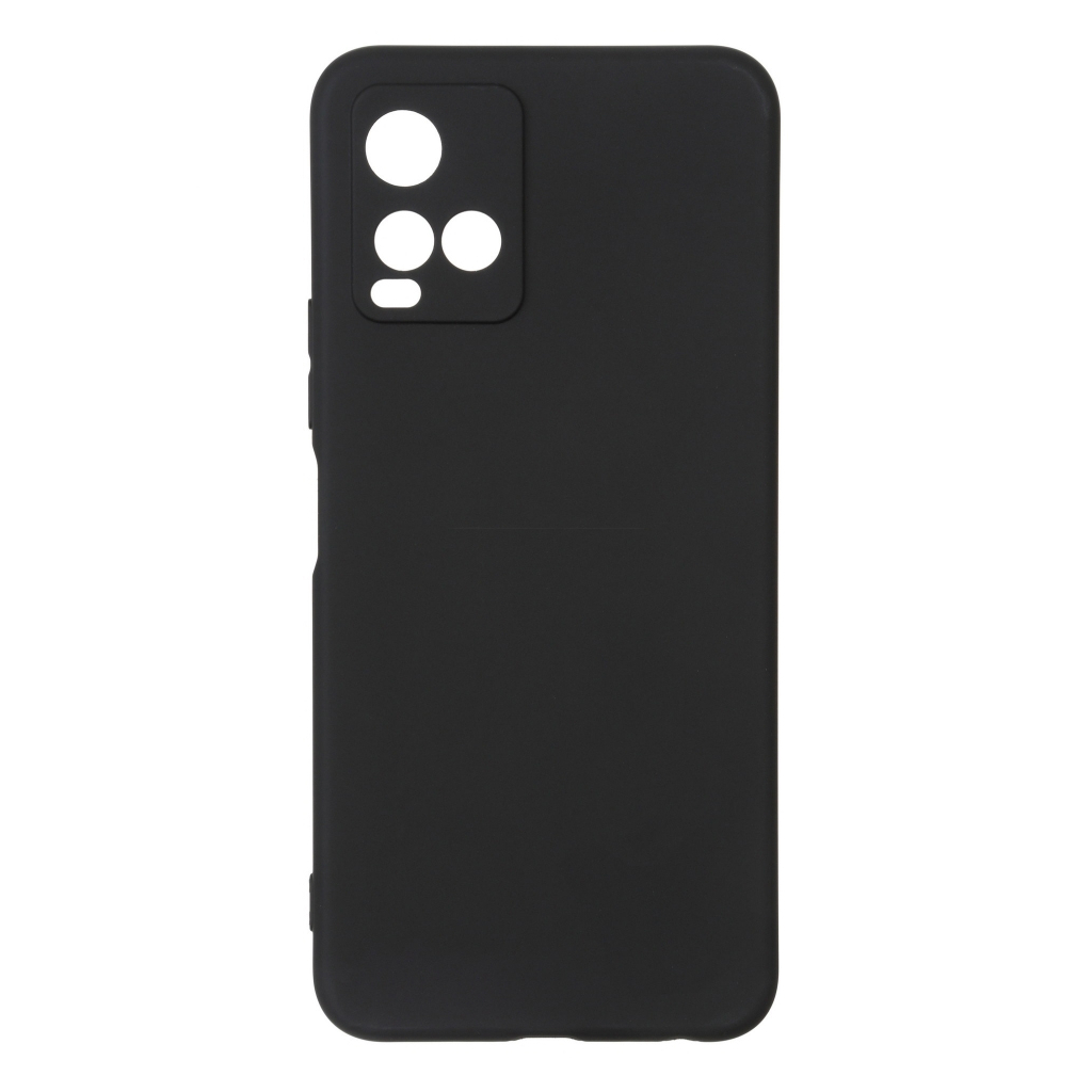 Чохол до мобільного телефона Armorstandart Matte Slim Fit Vivo Y21 Camera Cover Black (ARM60705) - зображення 1