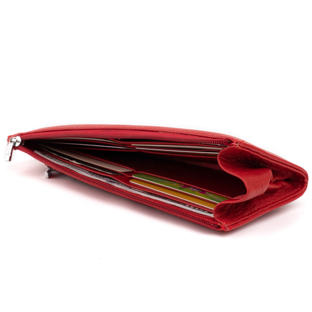 Гаманець ST Leather Зі шкіри жіночий Червоний (19330) - зображення 6