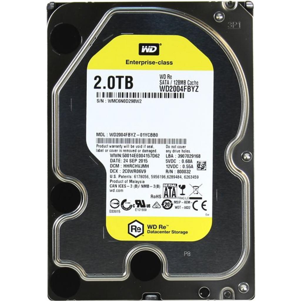 Жорсткий диск 3.5" 2TB WD (WD2004FBYZ) - зображення 1