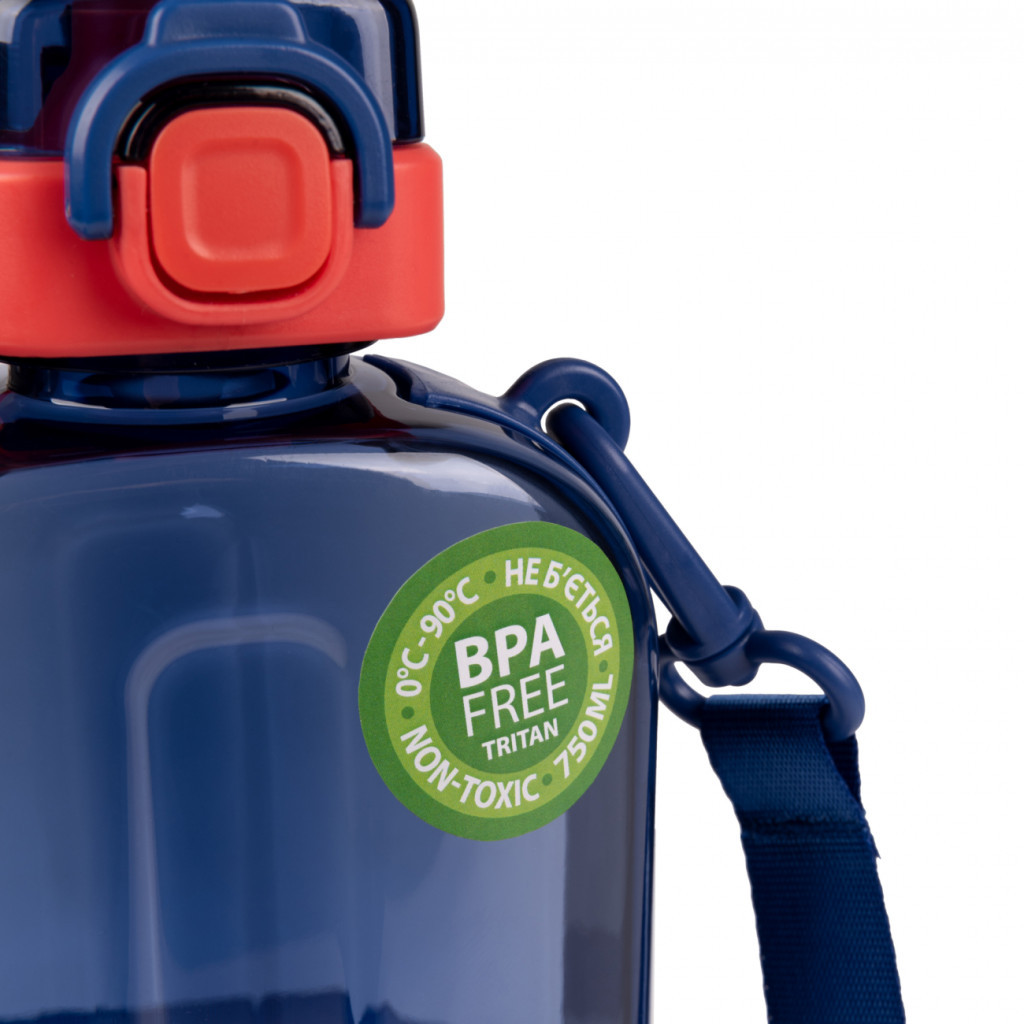 Поїльник-непроливайка Yes Fusion 750 мл, блакитна (708197) - зображення 4