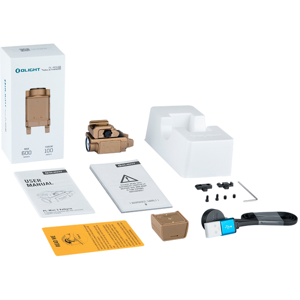 Ліхтар Olight PL-Mini 3 Valkyrie Desert Tan (0.0002.0102) - зображення 8
