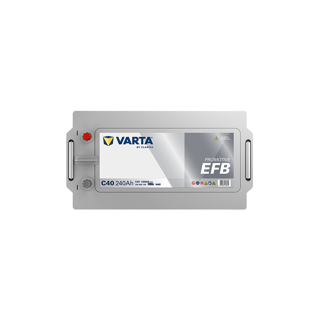 Акумулятор автомобільний Varta ProMotive EFB 240Ah бокова(+/-) (1200EN) C40 (740500120) - изображение 3