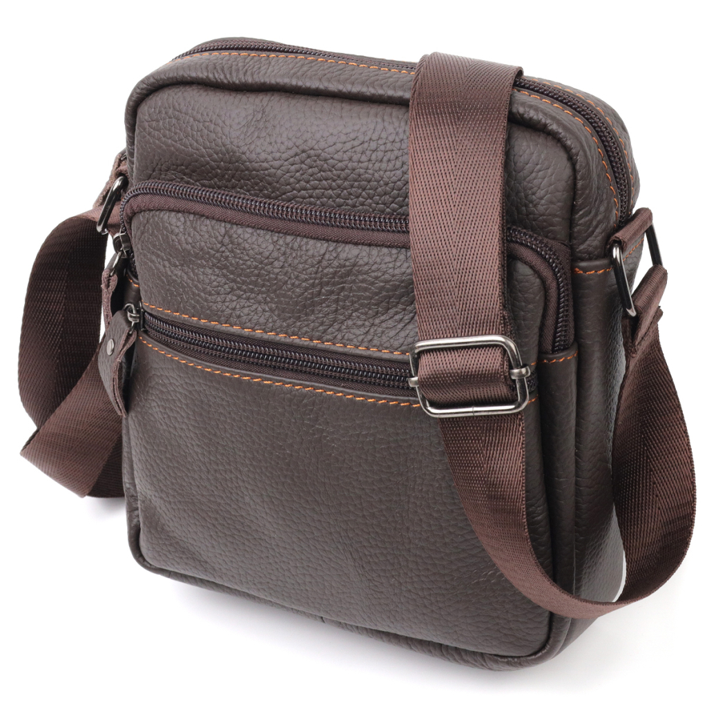 Сумка Vintage Коричнева (20687) - зображення 1