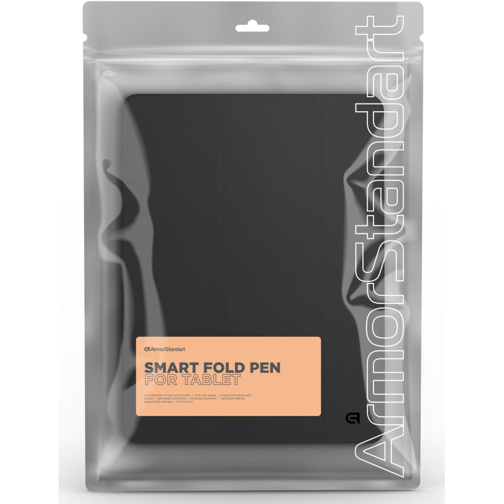 Чохол до планшета Armorstandart Smart Fold Pen Lenovo Tab K11 Plus Black (ARM84123) - зображення 8