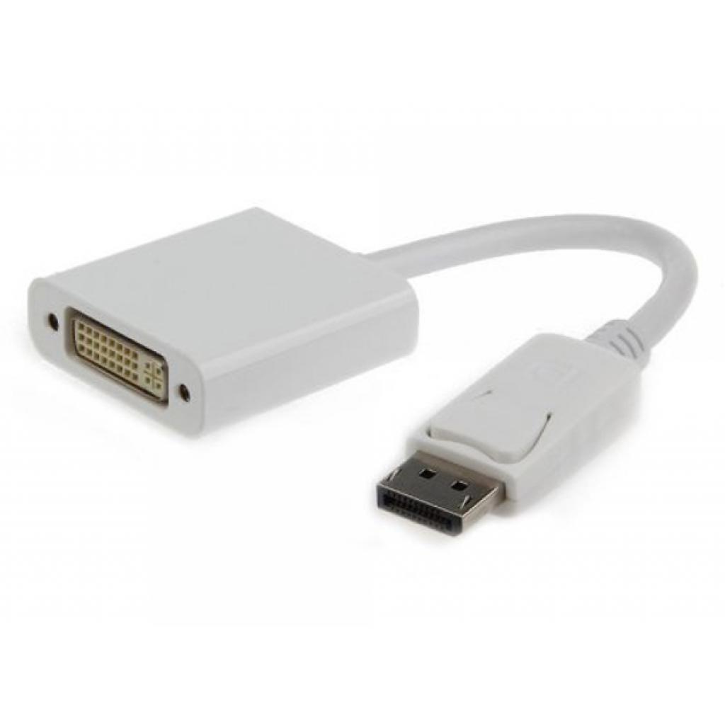 Перехідник DisplayPort to DVI Cablexpert (A-DPM-DVIF-002-W) - зображення 1