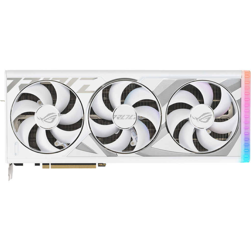 Відеокарта ASUS GeForce RTX4090 24GB ROG STRIX WHITE OC (ROG-STRIX-RTX4090-O24G-WHITE) - зображення 1