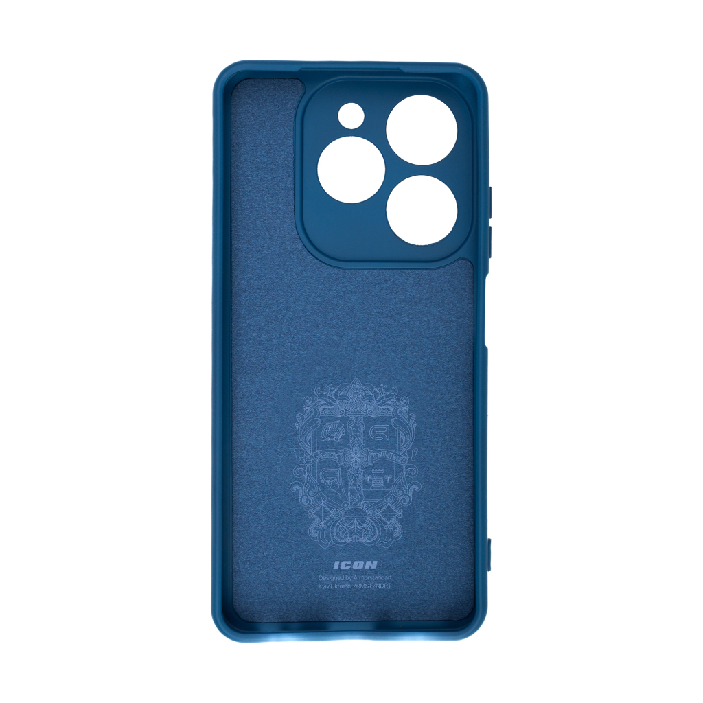 Чохол до мобільного телефона Armorstandart ICON Infinix Hot 40i Camera Cover Dark Blue (ARM79058) - зображення 2