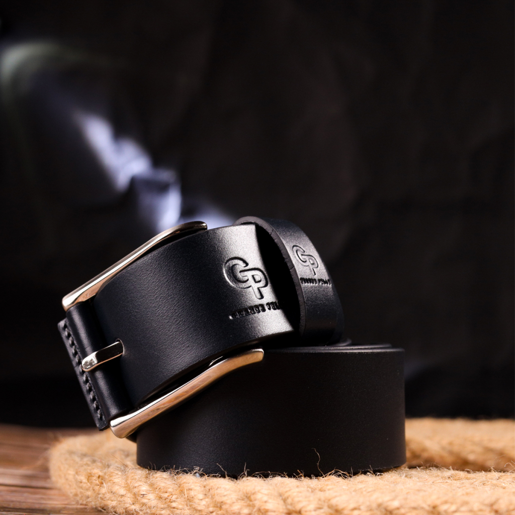 Ремінь Grande Pelle З натуральної шкіри Синій (21470) - зображення 10