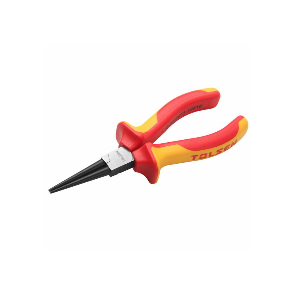 Плоскогубці Tolsen Premium круглогубці діелектричні VDE 160 мм (V16056) - зображення 1