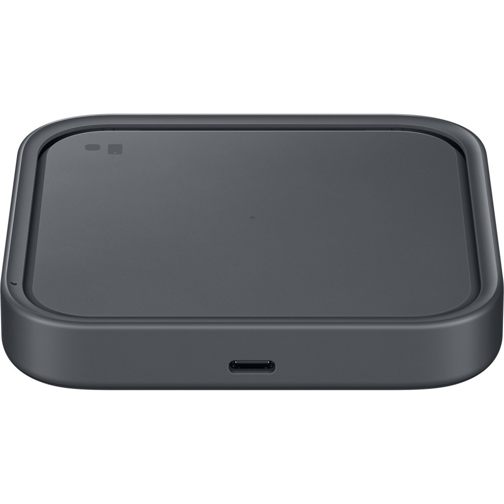 Зарядний пристрій Samsung 15W Wireless Charger Pad w/o Dark Gray (EP-P2400BBEGEU) - зображення 4