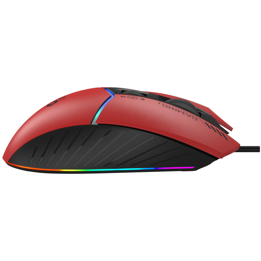 Мишка A4Tech Bloody W95 Max RGB Activated USB Sports Red (4711421985581) - зображення 8