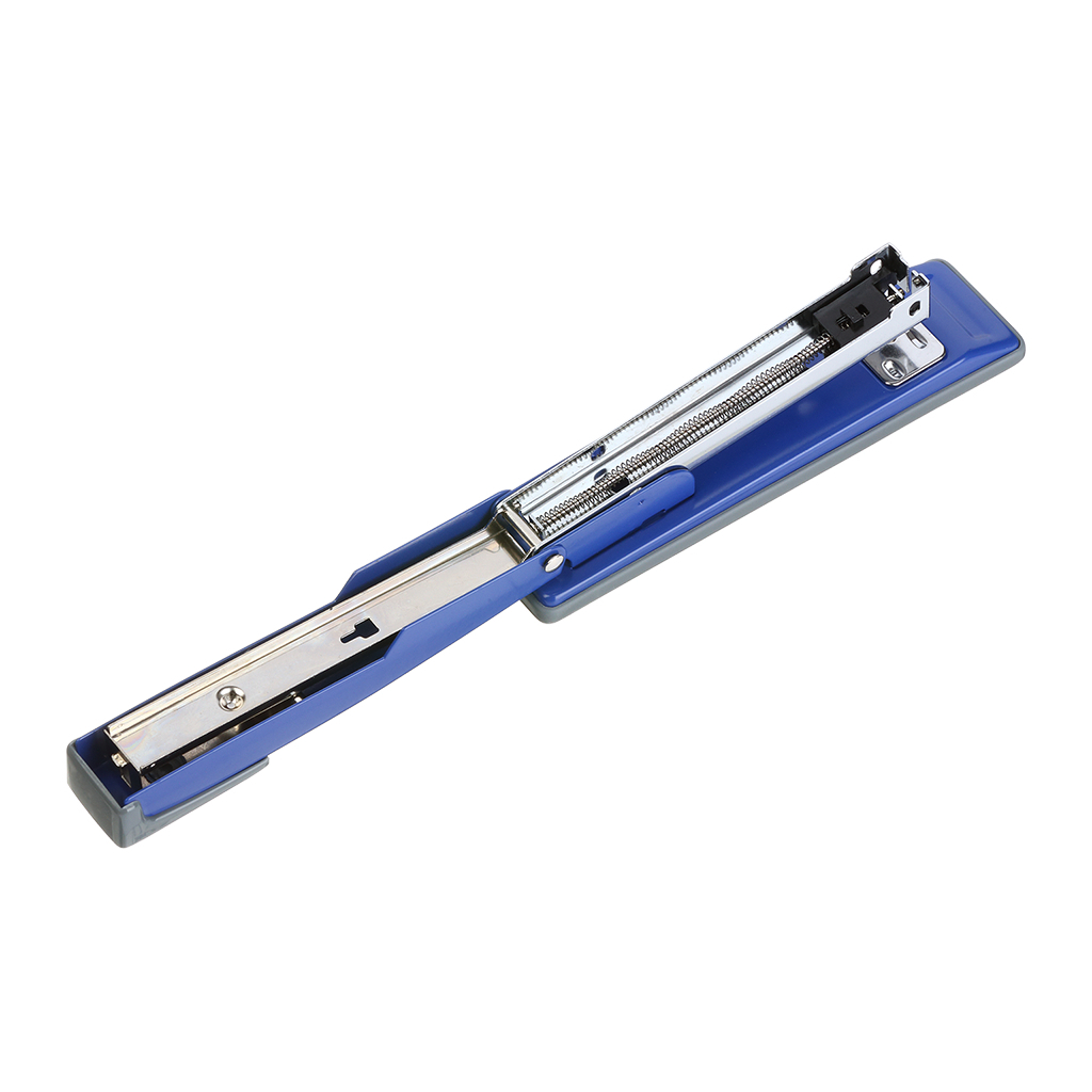 Степлер Buromax металевий, JOBMAX, 20 аркушів, (скоби №24; 26), 112 х 44 х 34 мм, синій (BM.4259-02) - зображення 3