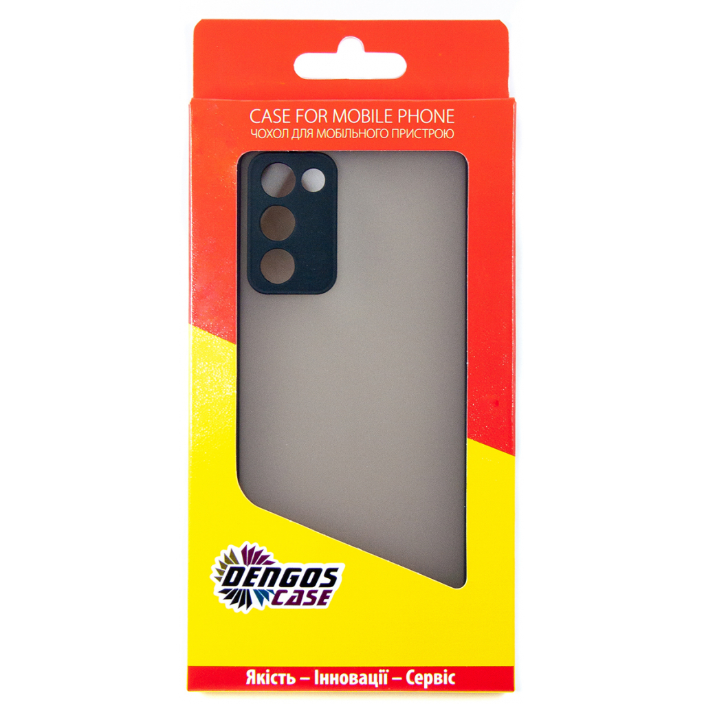 Чохол до мобільного телефона Dengos Matte для OPPO A55 (black) (DG-TPU-MATT-104) - зображення 5