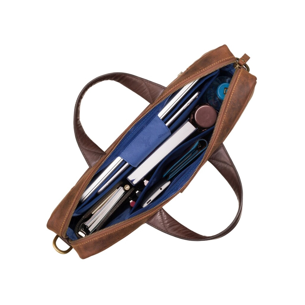 Сумка Visconti TC78 Octo 15 Havana Tan (TC78 TAN) - зображення 5