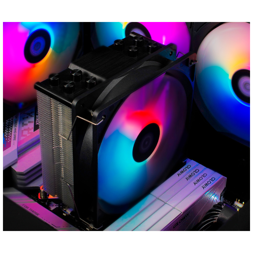 Кулер до процесора ID-Cooling SE-40 LED - зображення 8