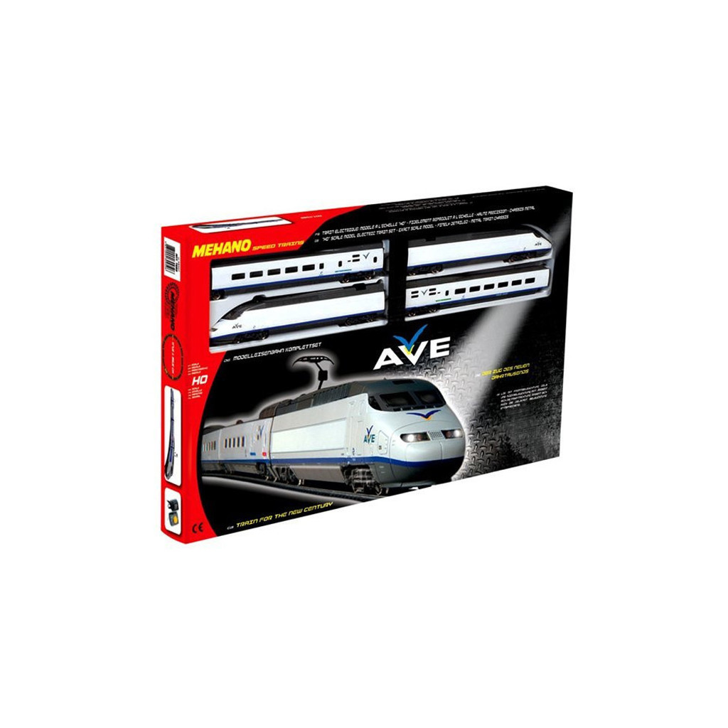 Залізниця Mehano набір стартовий AVE з електроприводом (6418040) - зображення 1